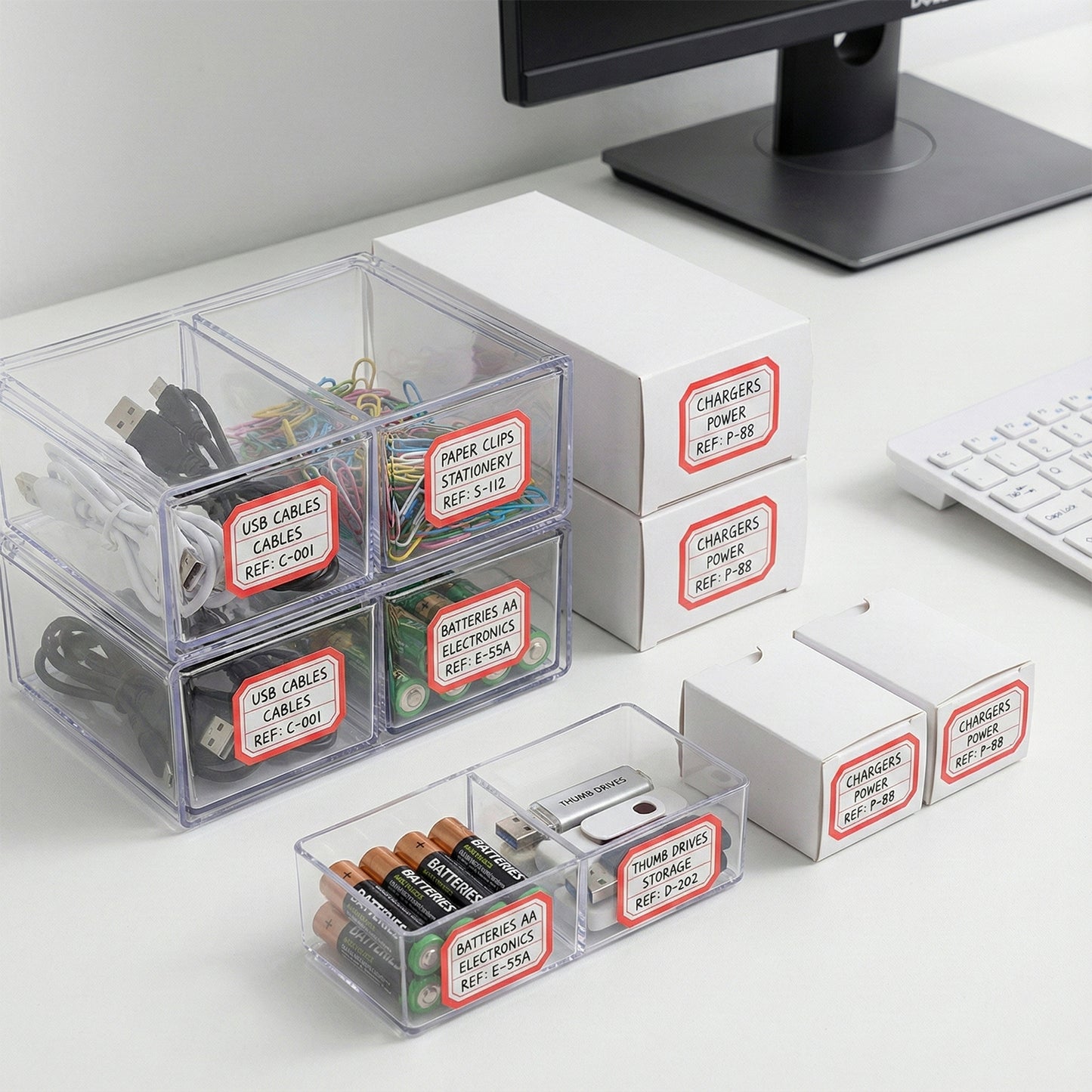 1 Sheets Self-adhesive Label Stickers