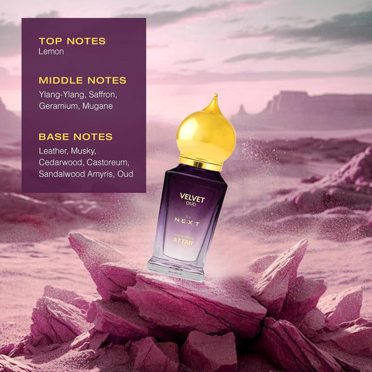 Next Premium Velvet Oud Concentrated Attar Perfume 12 Ml