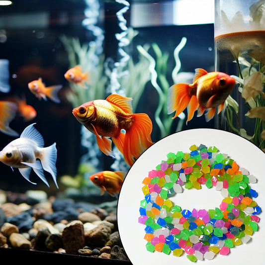 Multi-color Decorative Stone For Garden Lawn Aquarium Fish Tank Gravel Flower Pots Decoration Pebbles For Fish Bowl All Purpose Attractive Stone Set