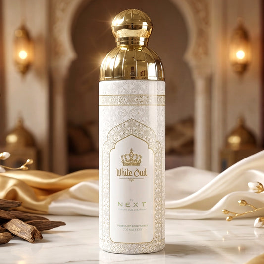 Next White Oud Premium Perfumed Body Spray 200 Ml