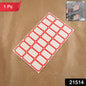 1 Sheets Self-adhesive Label Stickers