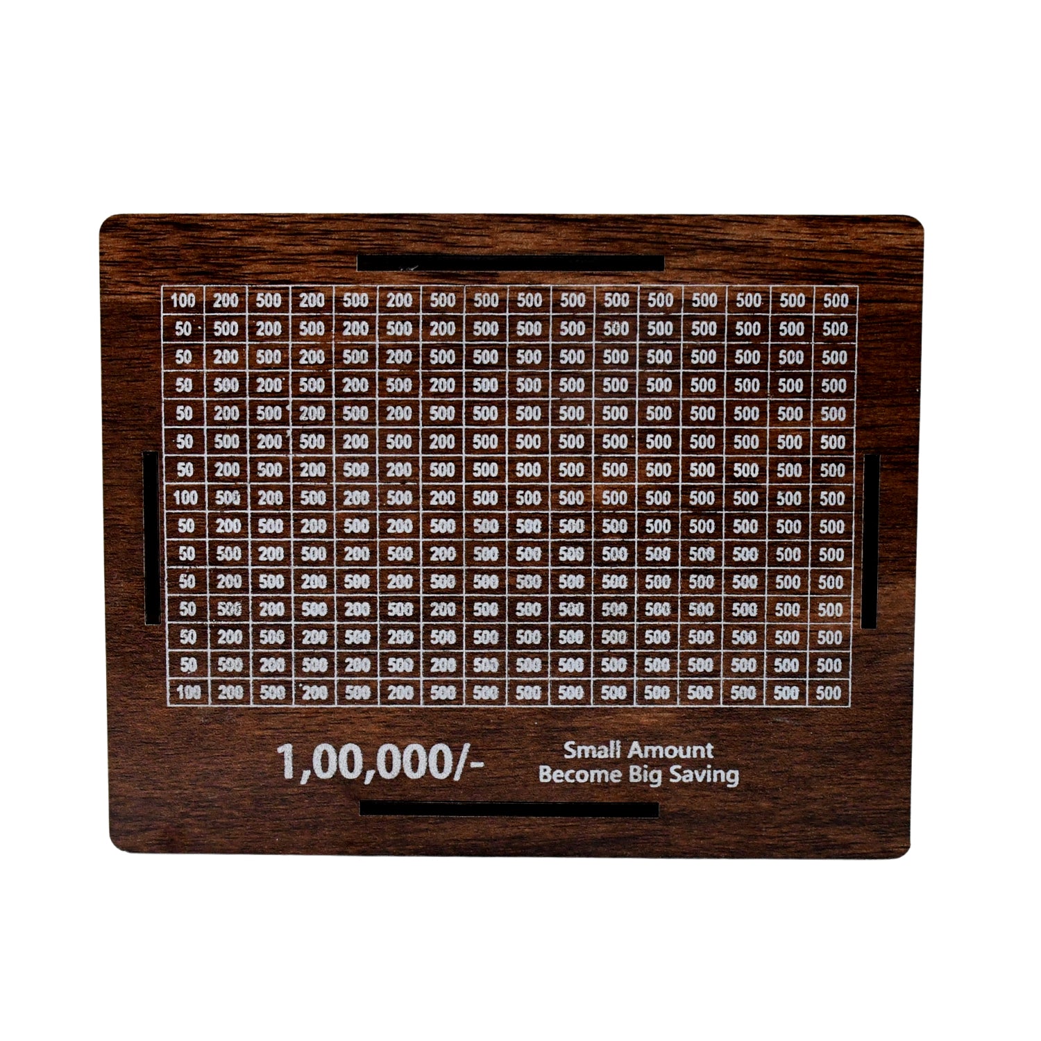 Wooden Money  Piggy Bank Money Box (1 Pc  With Marker Pen)