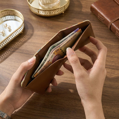 Premium Stylish Compact Foldable Wallet 1 Pc